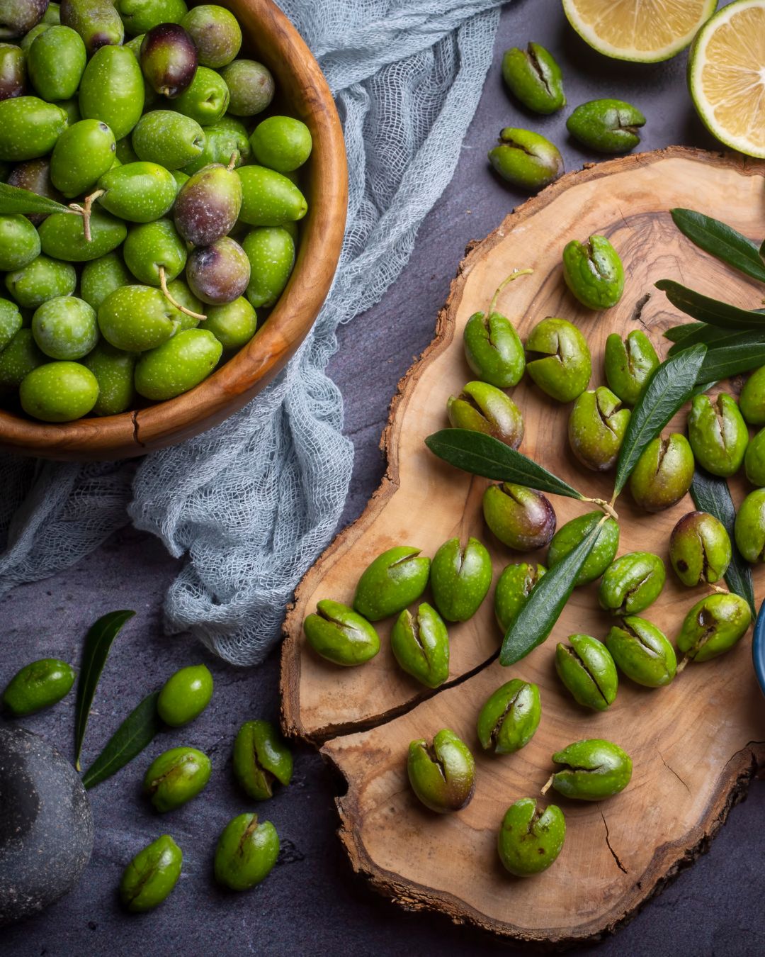 8 Aceitunas Chafadas 1 kg - Imagen 1